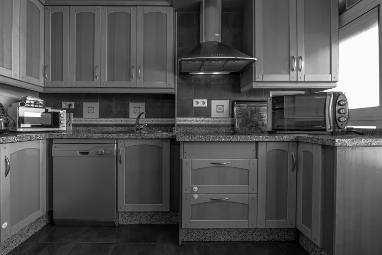 Foto de cocina en un piso en alquiler