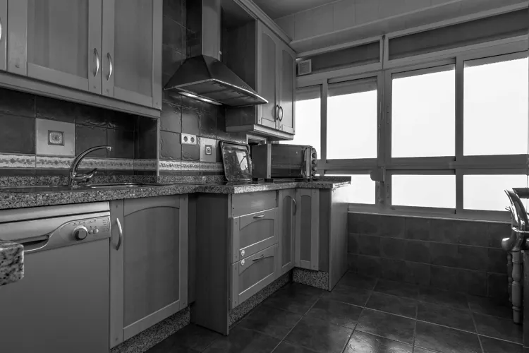 Foto de cocina en un piso en alquiler