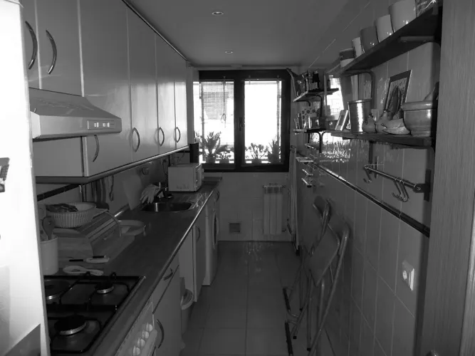 Foto de cocina en un piso en alquiler