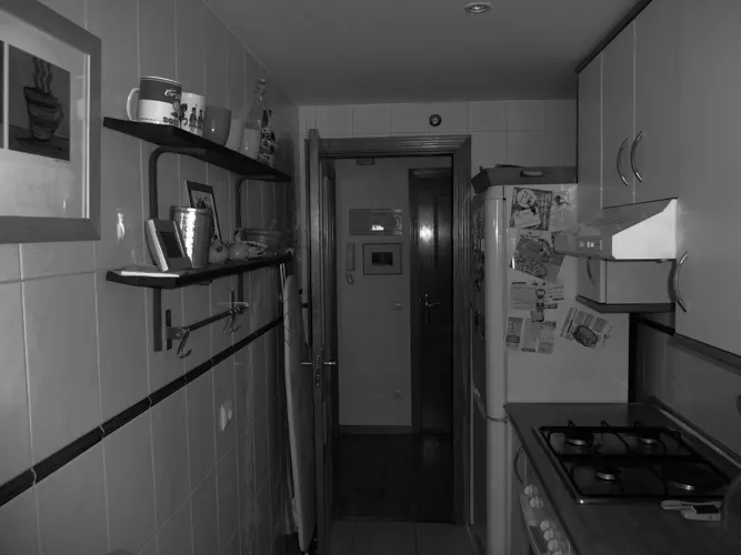 Foto de cocina en un piso en alquiler