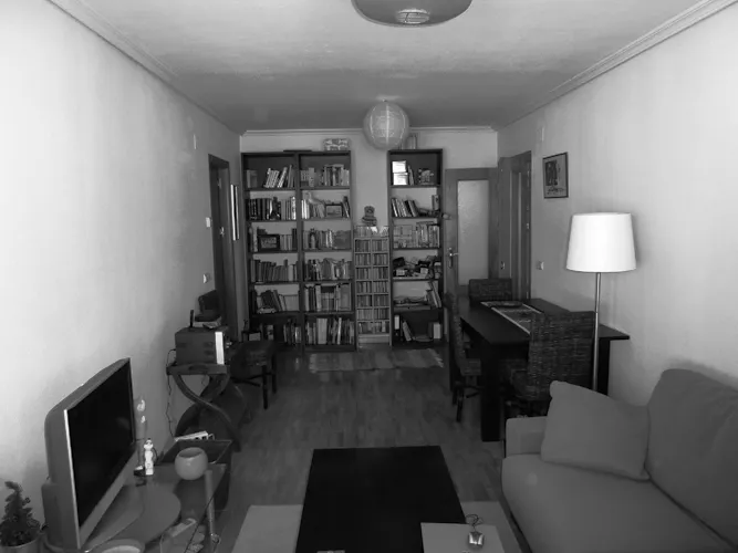 Foto de salón en un piso en alquiler