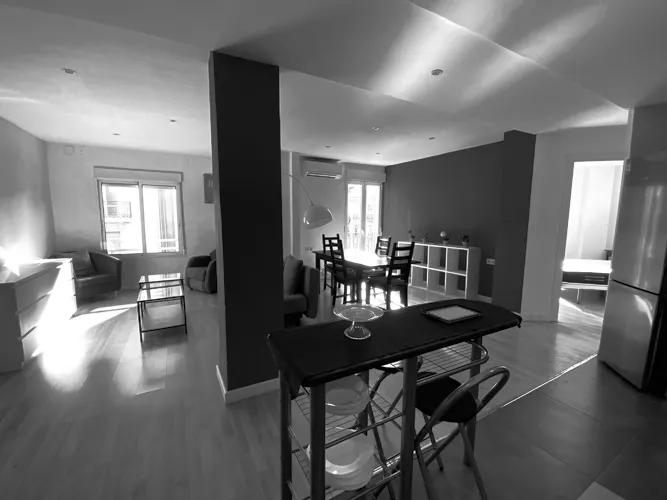 Foto de salón en un piso en alquiler
