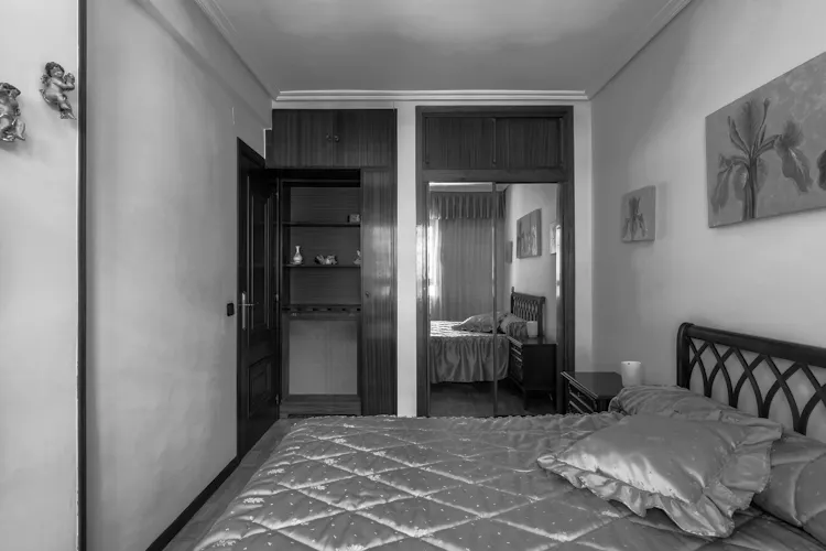 Foto de dormitorio en un piso en alquiler