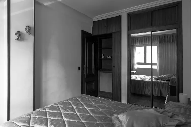 Foto de dormitorio en un piso en alquiler