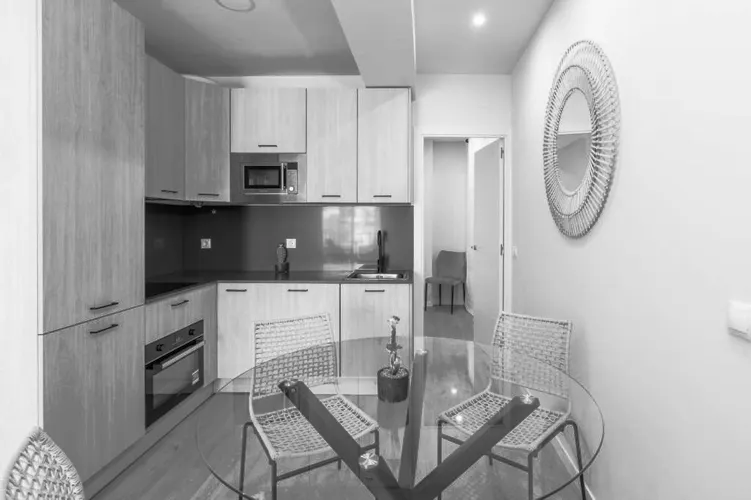 Foto de cocina en un piso en alquiler