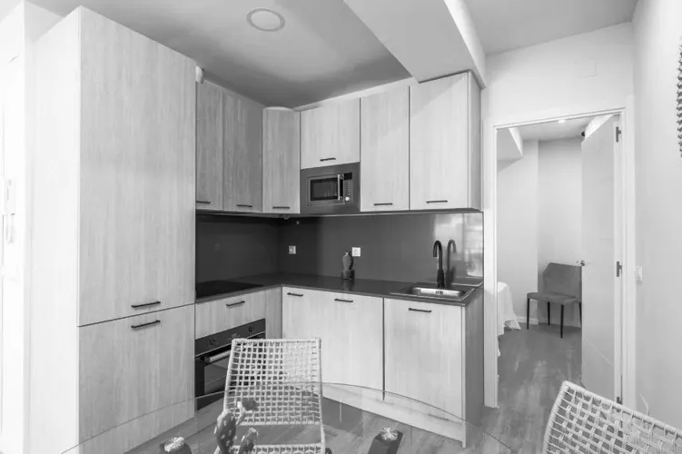 Foto de cocina en un piso en alquiler