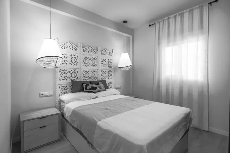 Foto de dormitorio en un piso en alquiler