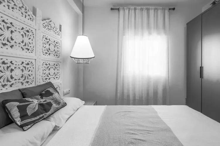 Foto de dormitorio en un piso en alquiler