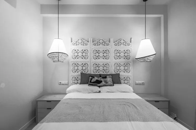 Foto de dormitorio en un piso en alquiler