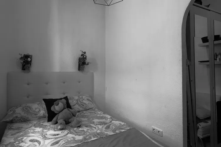 Foto de dormitorio en un piso en alquiler