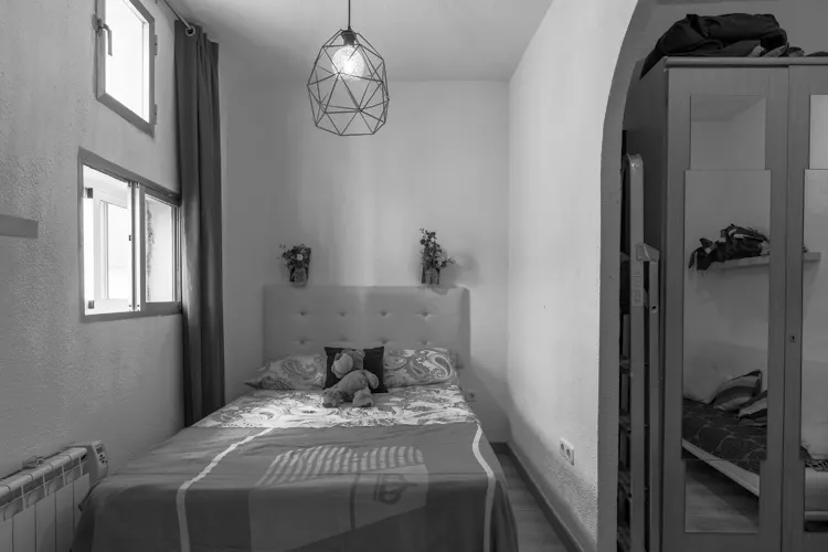 Foto de dormitorio en un piso en alquiler
