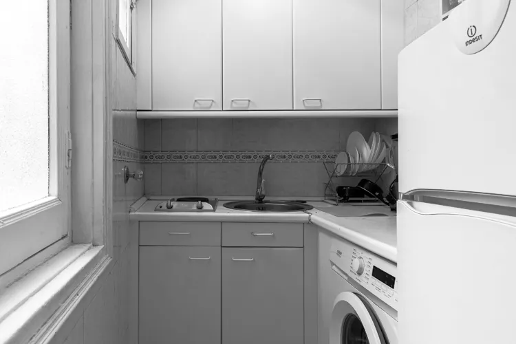 Foto de cocina en un piso en alquiler