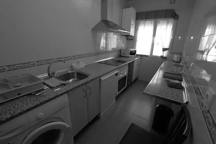 Foto de cocina en un piso en alquiler
