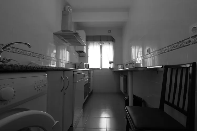 Foto de cocina en un piso en alquiler