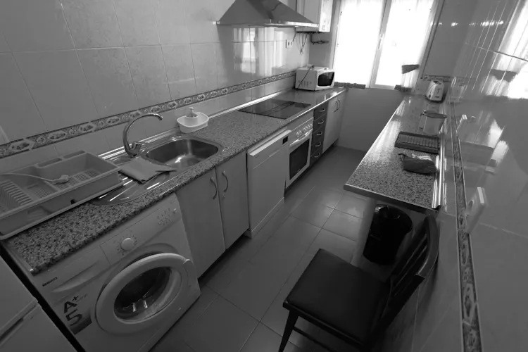 Foto de cocina en un piso en alquiler