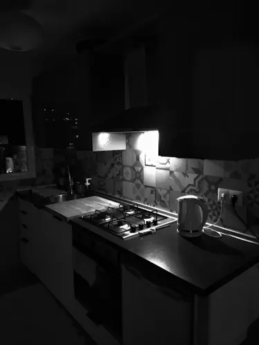 Foto de cocina en un piso en alquiler