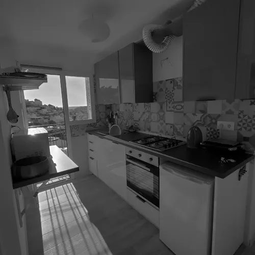 Foto de cocina en un piso en alquiler
