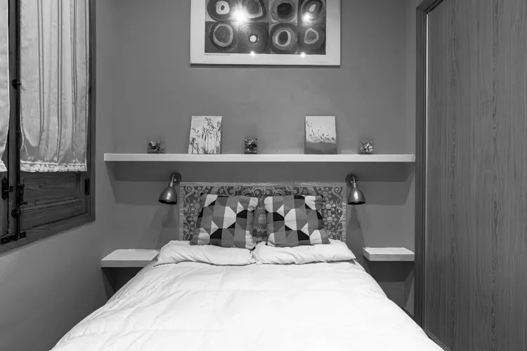 Foto de dormitorio en un piso en alquiler