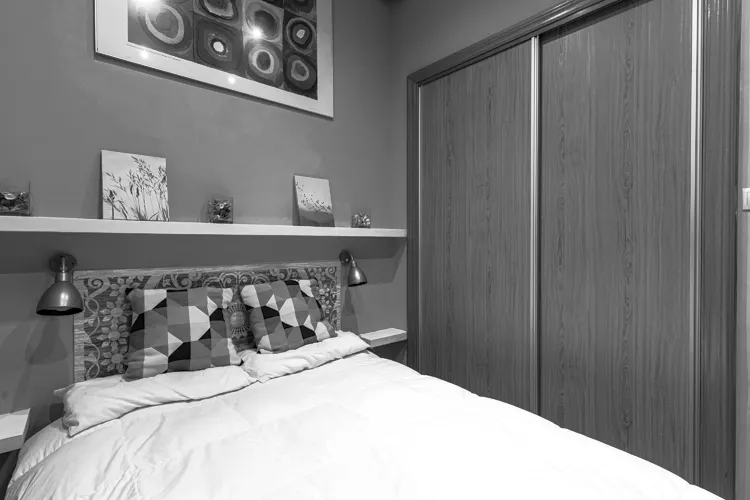 Foto de dormitorio en un piso en alquiler