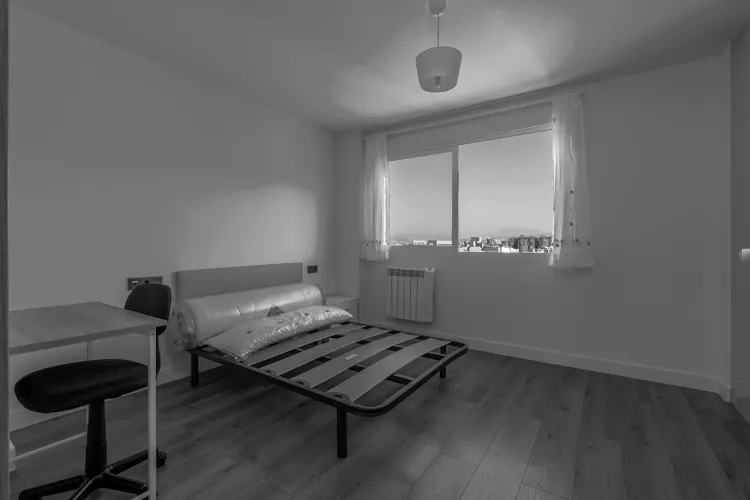 Foto de dormitorio en un piso en alquiler