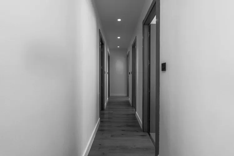 Foto de pasillo en un piso en alquiler