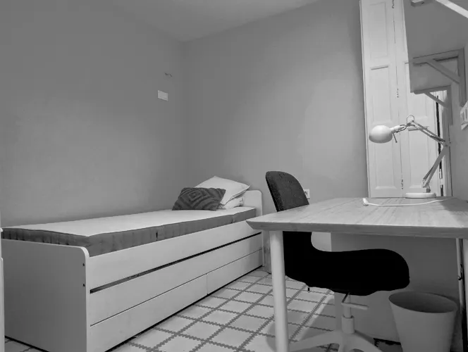 Foto de dormitorio en un piso en alquiler