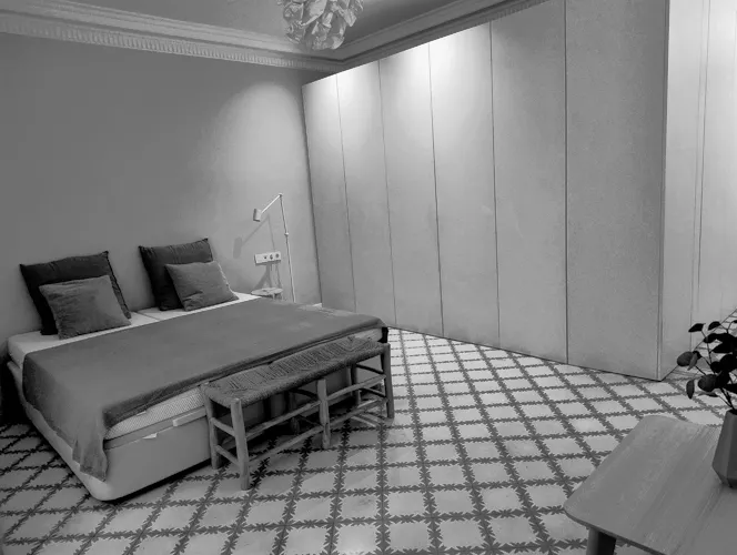 Foto de dormitorio en un piso en alquiler