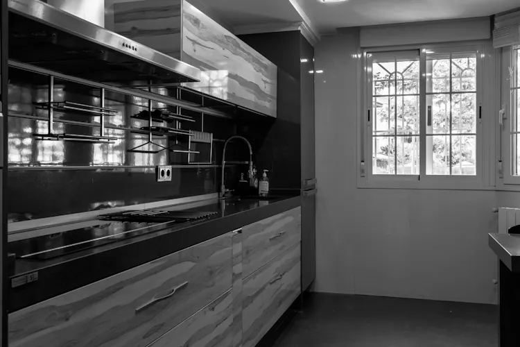 Foto de cocina en un piso en alquiler