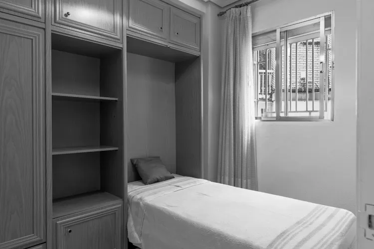 Foto de dormitorio en un piso en alquiler