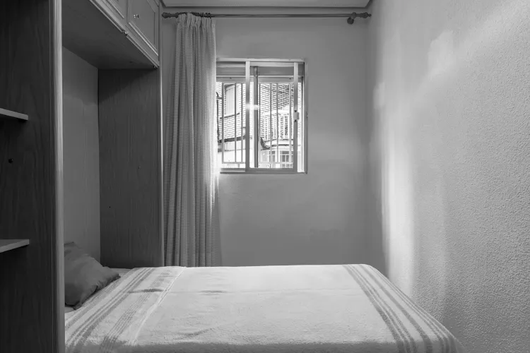Foto de dormitorio en un piso en alquiler
