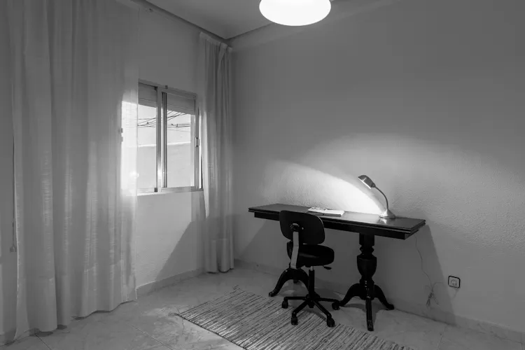 Foto de dormitorio en un piso en alquiler