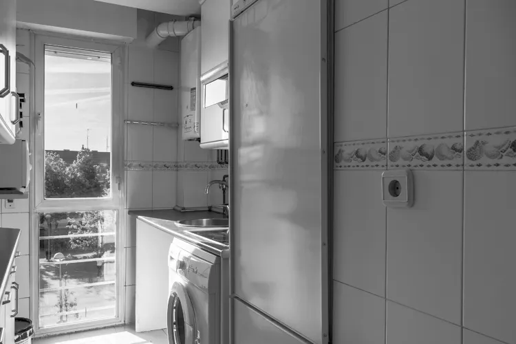 Foto de cocina en un piso en alquiler