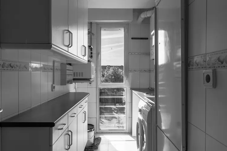 Foto de cocina en un piso en alquiler