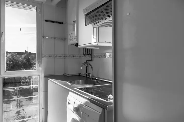 Foto de cocina en un piso en alquiler
