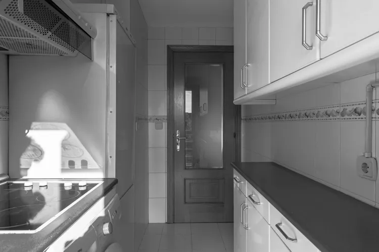 Foto de cocina en un piso en alquiler