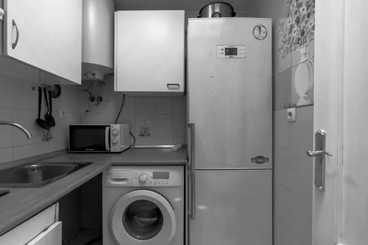Foto de cocina en un piso en alquiler