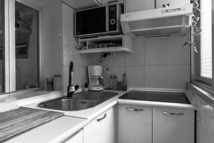 Foto de cocina en un piso en alquiler