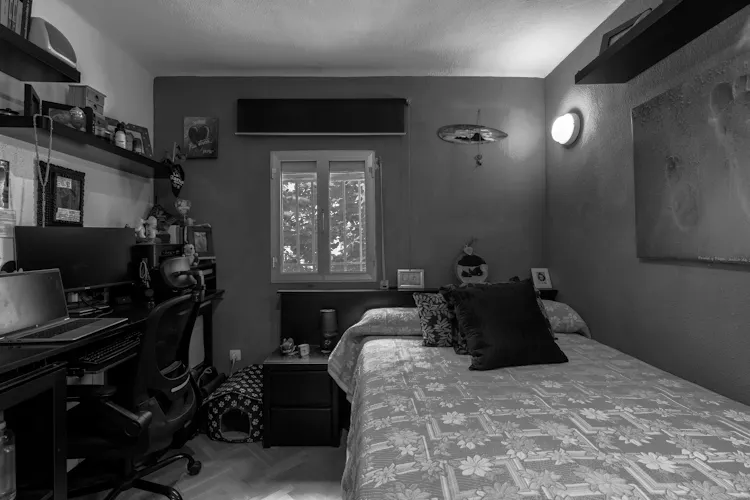 Foto de dormitorio en un piso en alquiler