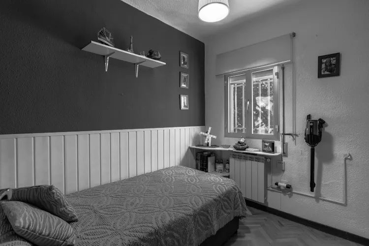 Foto de dormitorio en un piso en alquiler