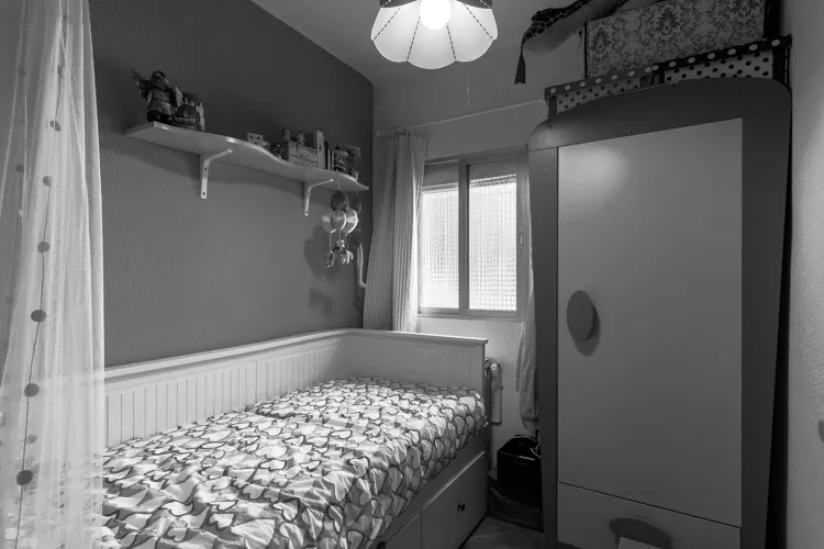 Foto de dormitorio en un piso en alquiler