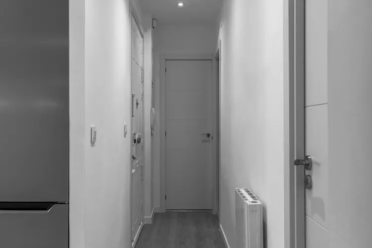 Foto de pasillo en un piso en alquiler