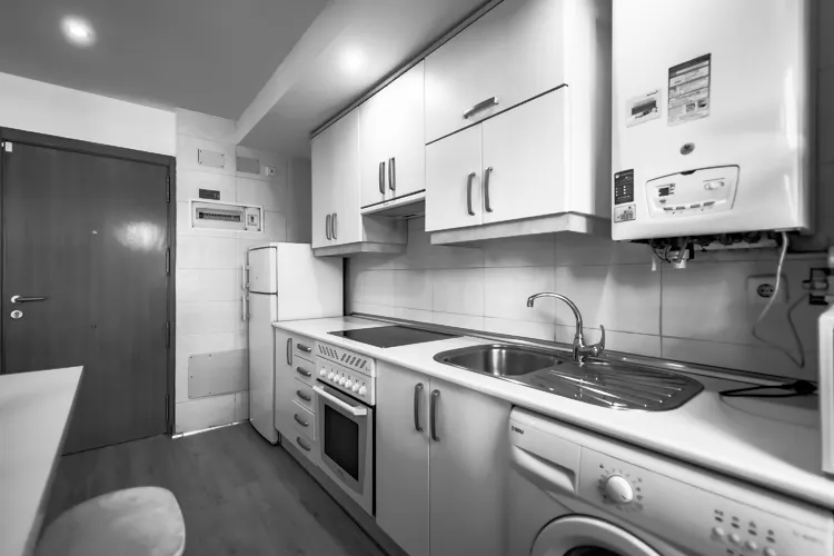 Foto de cocina en un piso en alquiler