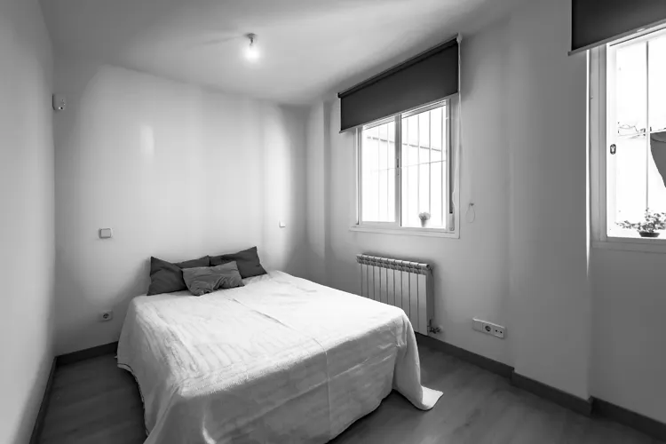 Foto de dormitorio en un piso en alquiler