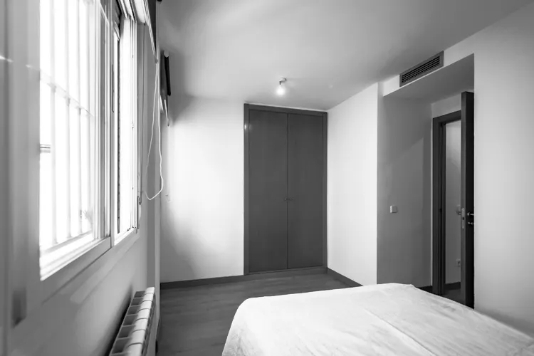 Foto de dormitorio en un piso en alquiler