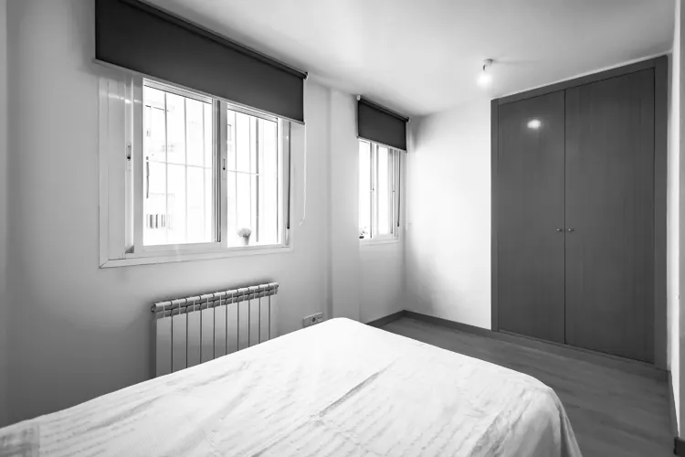 Foto de dormitorio en un piso en alquiler
