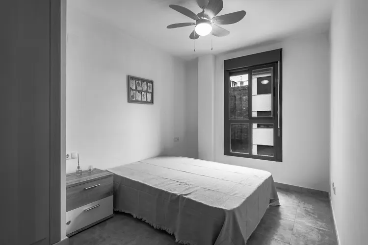 Foto de dormitorio en un piso en alquiler