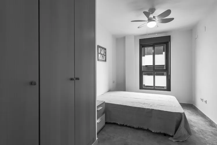 Foto de dormitorio en un piso en alquiler