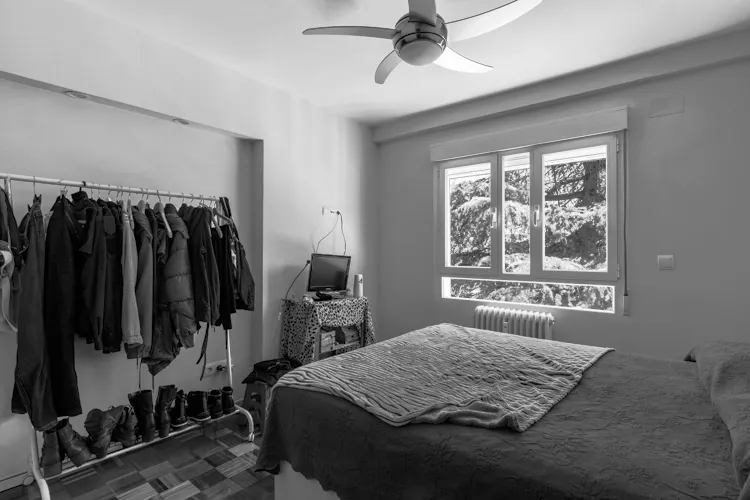 Foto de dormitorio en un piso en alquiler
