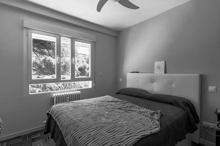 Foto de dormitorio en un piso en alquiler