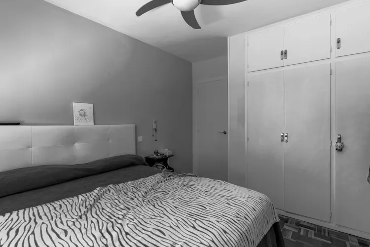 Foto de dormitorio en un piso en alquiler